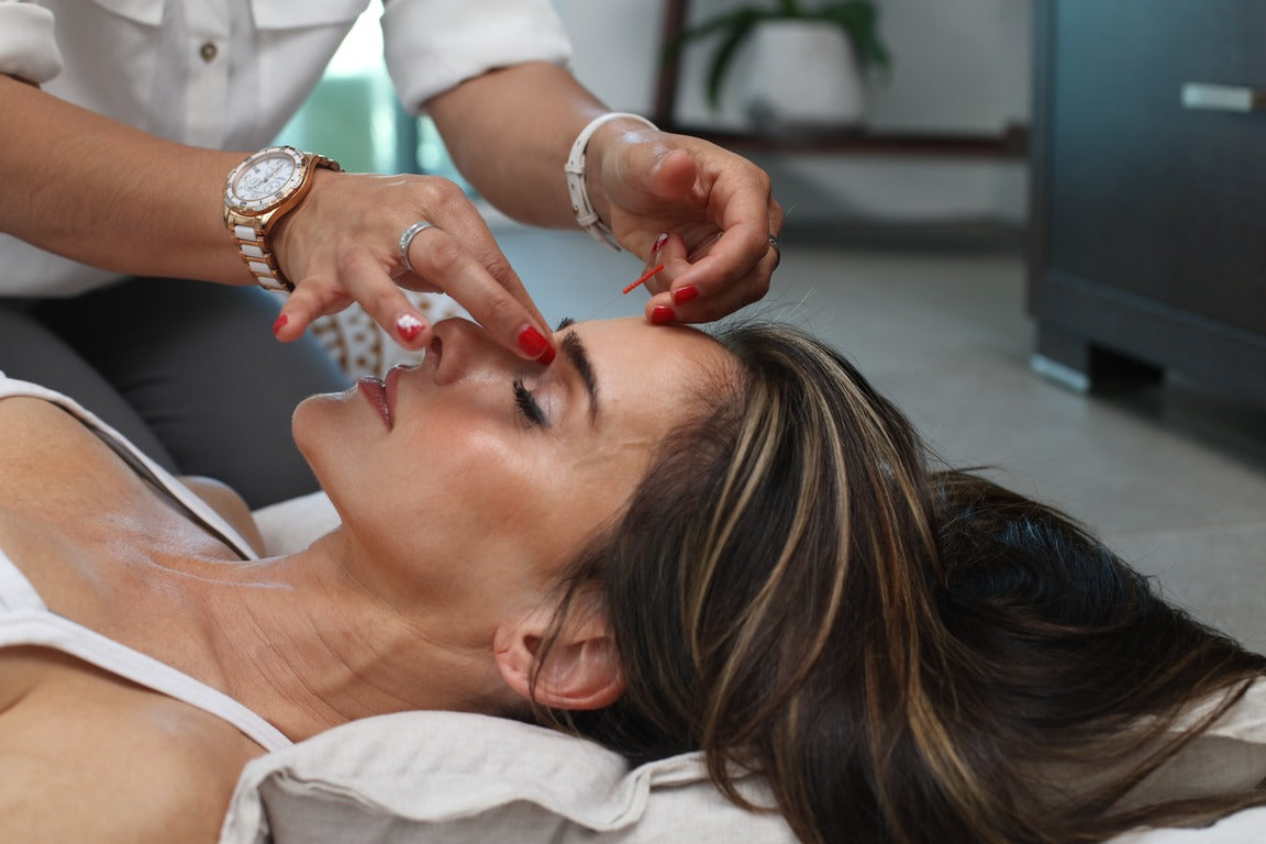 Work in a Daily Facial Massage